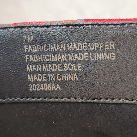 Alex Marie dress boots 7 red plaid OzaraTwo knee high kitten pointy new $190 - Picture 16 of 17